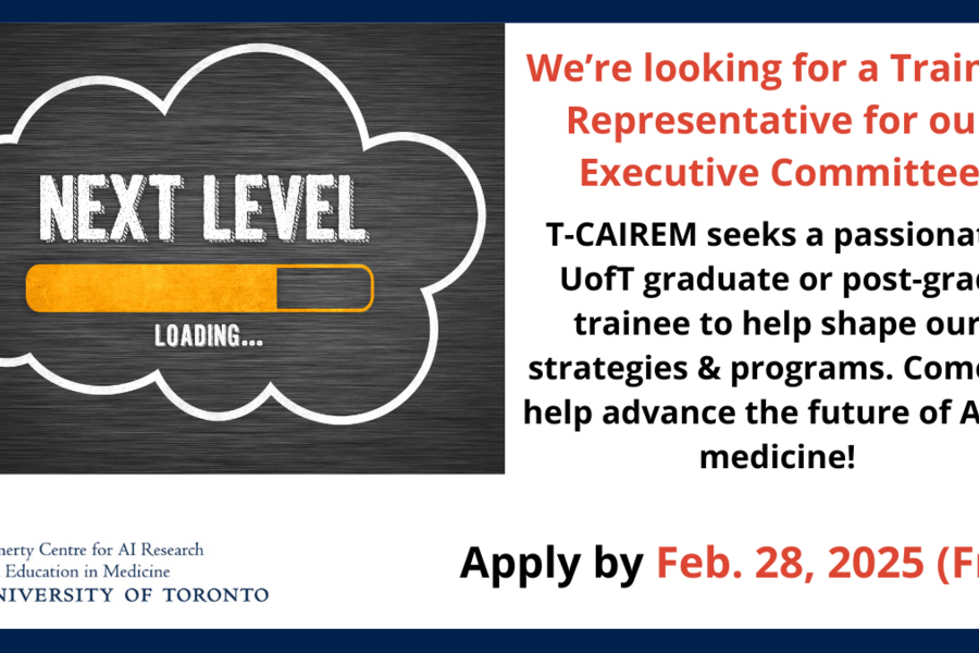 Trainee Rep for Exec Committee