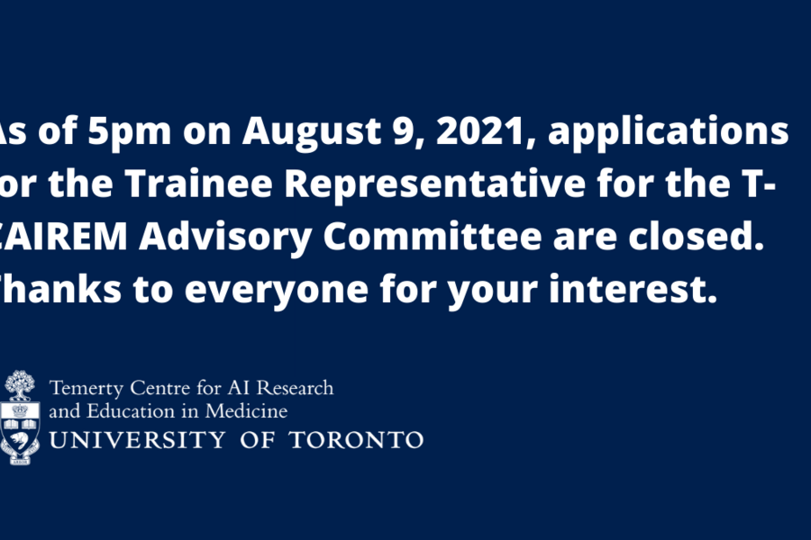 As of August 9, applications are closed.
