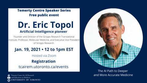 Eric Topol event notice